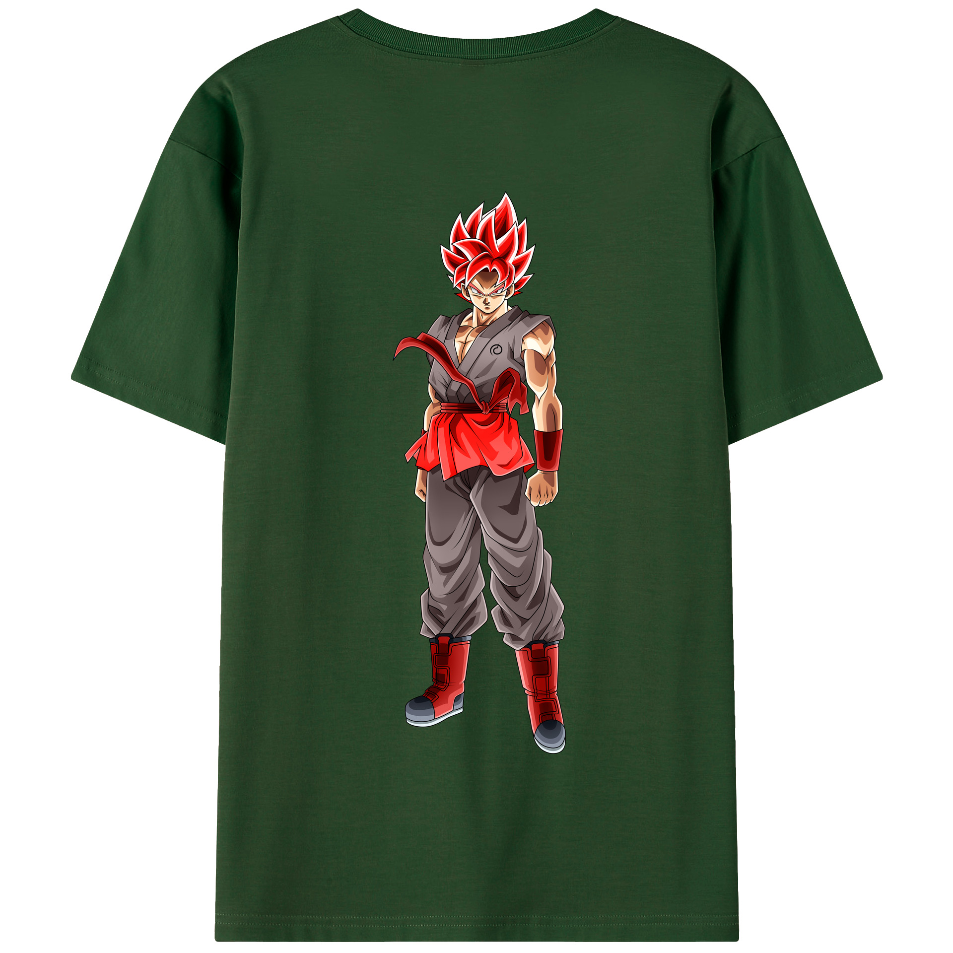 （画像用） ドラゴンボール 孫 悟飯（そんごはん）DRAGON BALL Son Gohan 綿100％半袖Tシャツ（背面プリント）